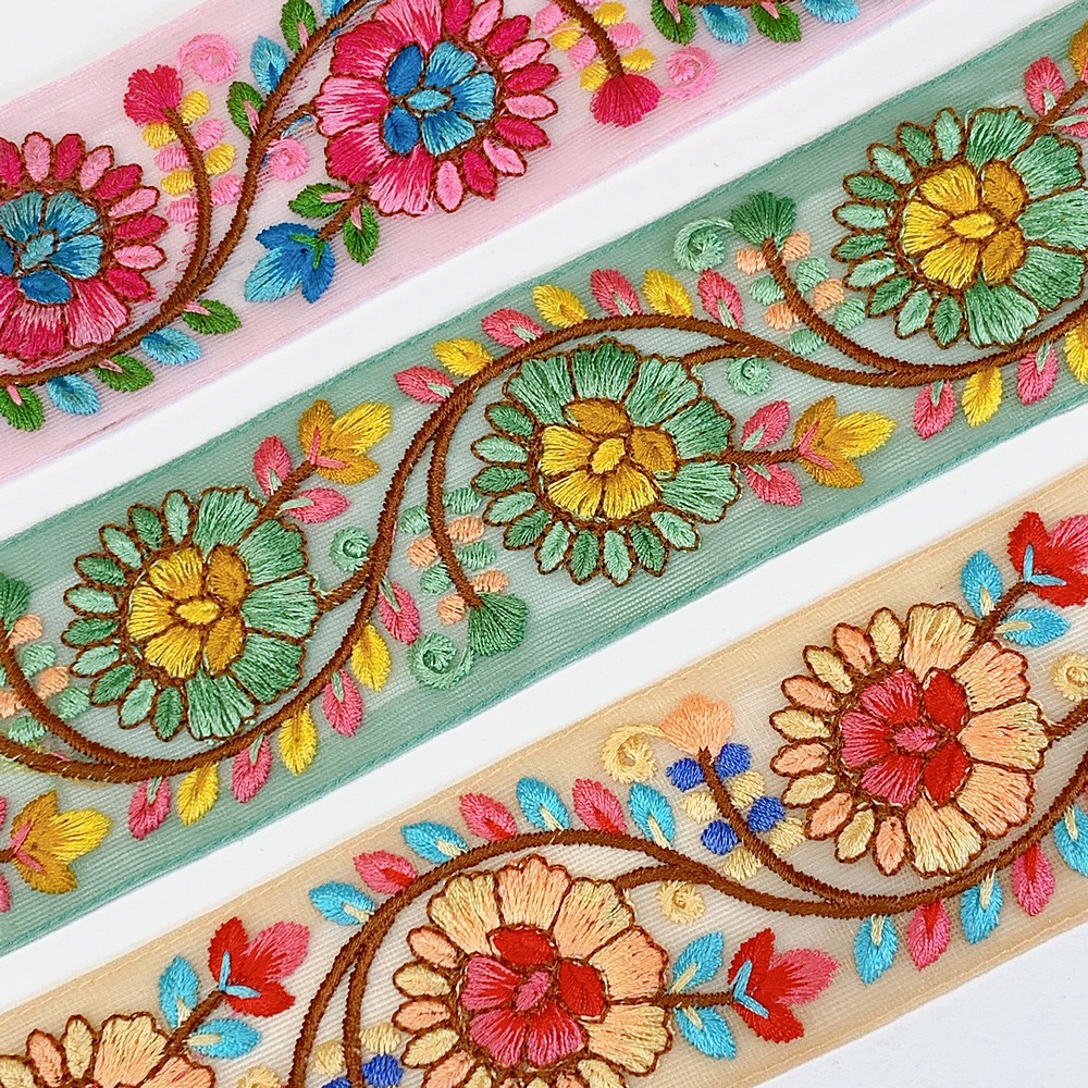 Embroidery Trims, manufacturer India
